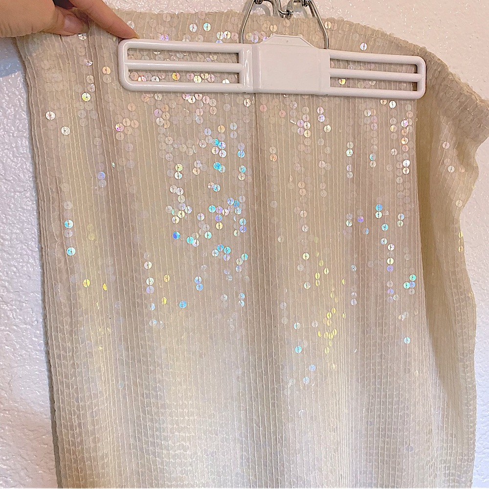 MEGERE 100% Silk maxi skirt